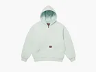 Supreme x Dickies Quilted Lined Zip Up Hooded Sweatshirt Pale Blue