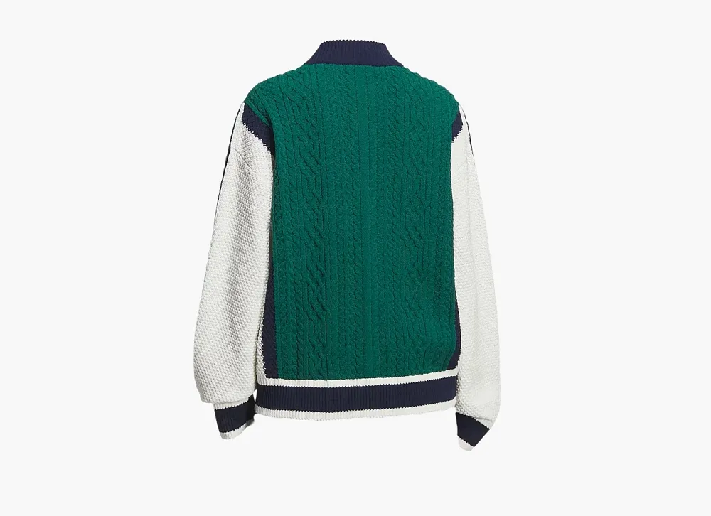 Adidas Originals Retro Cardigan Green