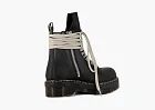 Rick Owens X Dr. Martens Quad Sole Steel Toe Leather Boots Black