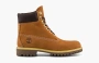 Timberland 6' Premium Waterproof Boot Rust Nubuck 