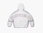 Supreme Faux Fur Reversible Hooded Track Jacket  White