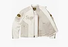 Supreme x Vanson Leathers x Cordura Cotton Jacket White