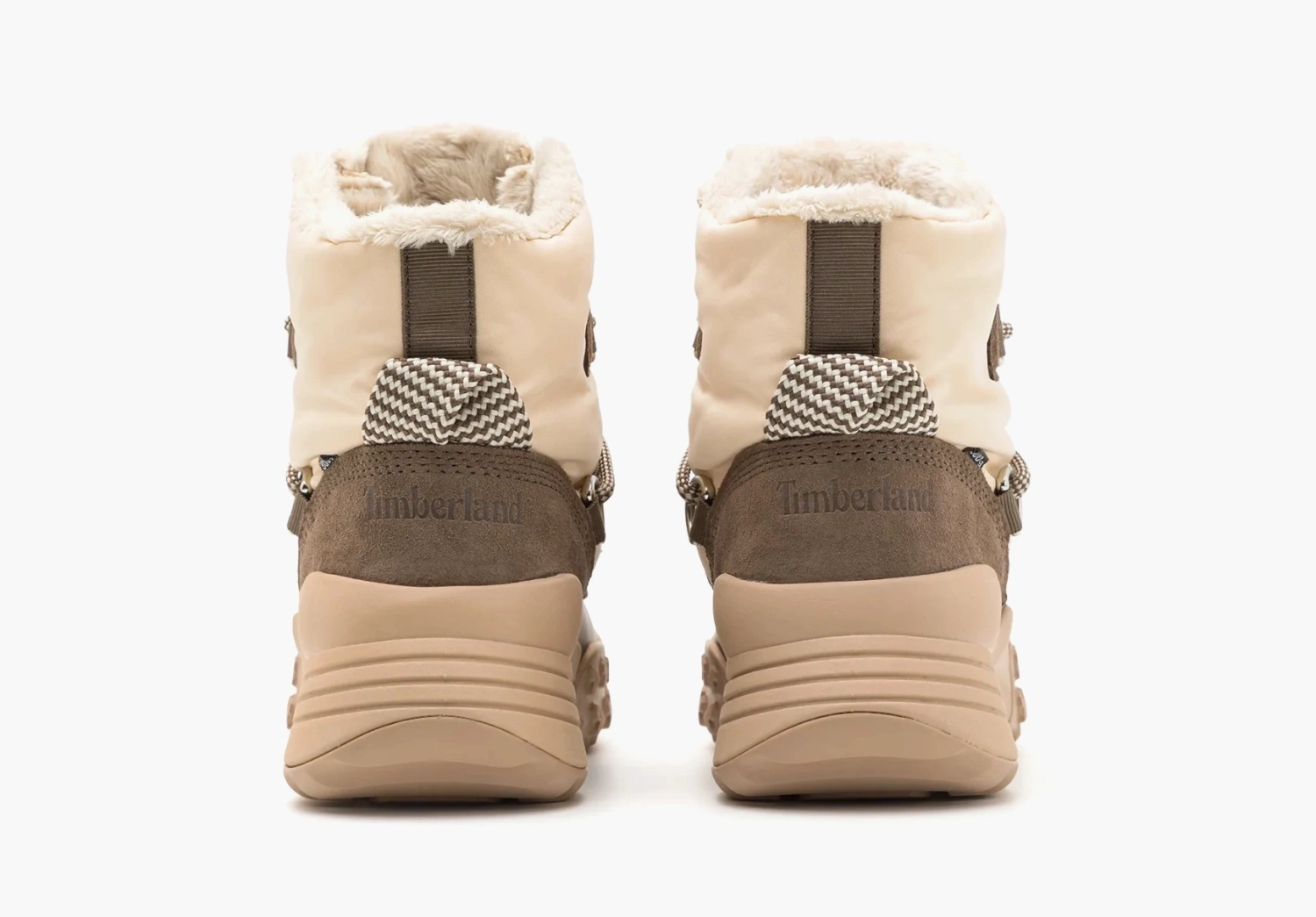 Timberland Moriah Range Mid Warm Lined Snow Boots WMNS Natural Woven 