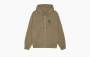 Stussy Swim Out Zip Hoodie Brown 