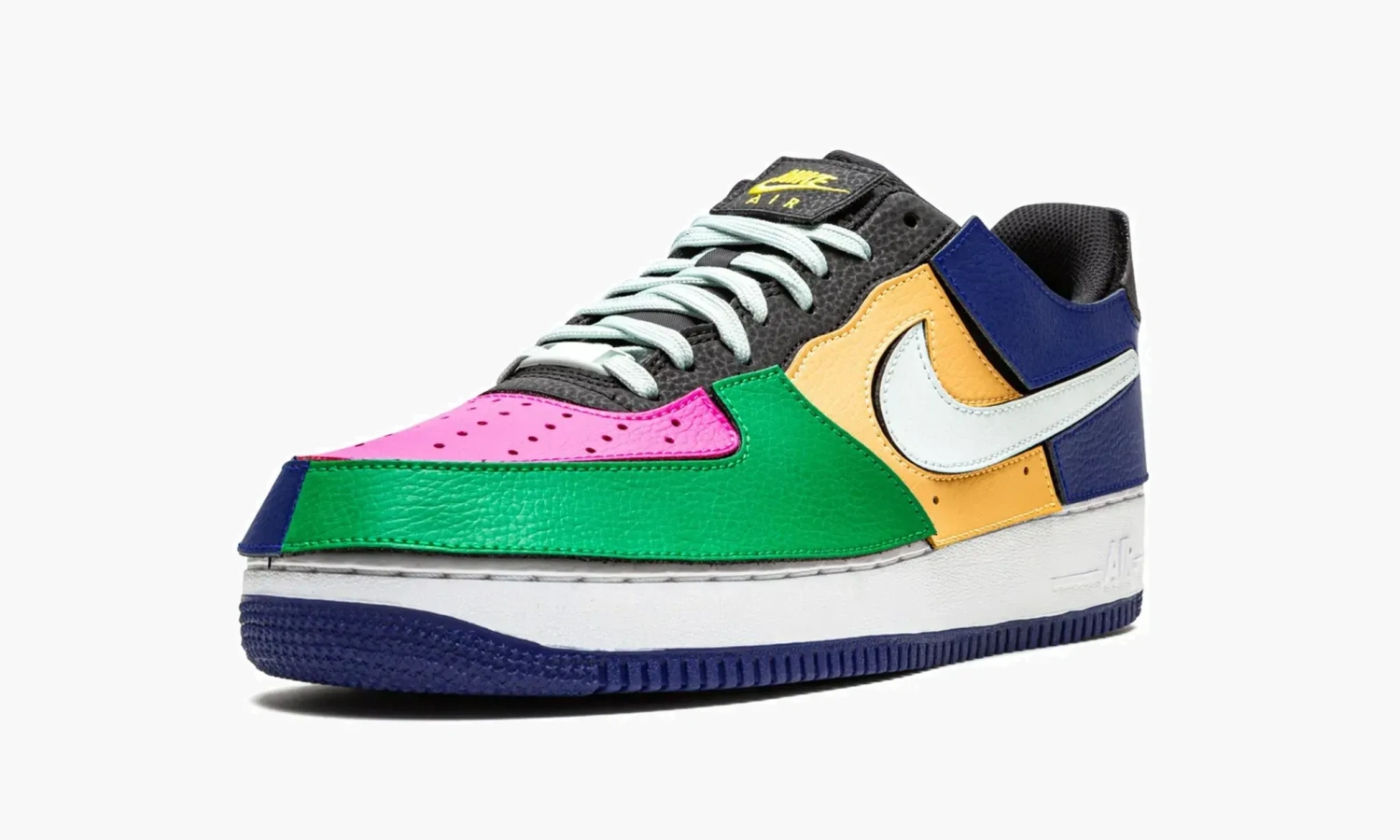 Air Force 1/1 Black Multi Color 