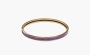 Hermès Enamel Bangles Unisex Purple 