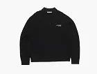 Acne Studios Wool Knit Polo Black