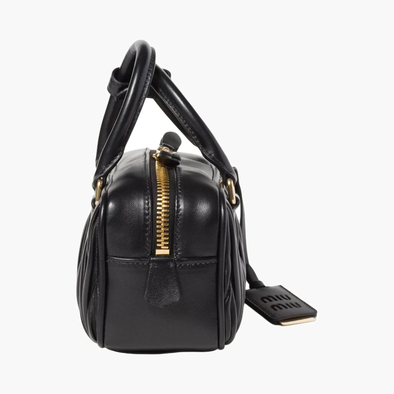 Miu Miu Arcadie Matelasse Nappa Bag "Black" 