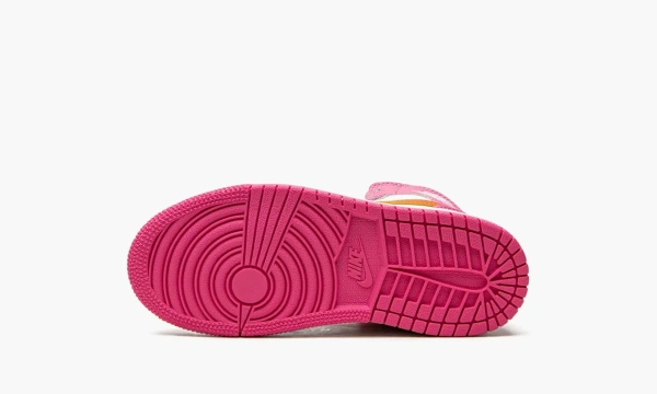 Air Jordan 1 Mid PS Pinksicle Safety Orange 