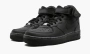 Air Force 1 Mid GS "Triple Black" 