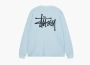 Stussy Basic Stock Long Sleeve Thermal Light Blue 