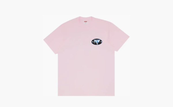 Supreme Dalmatian Tee Light Pink 