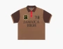 Stussy x Denim Tears Pique Polo Brown 