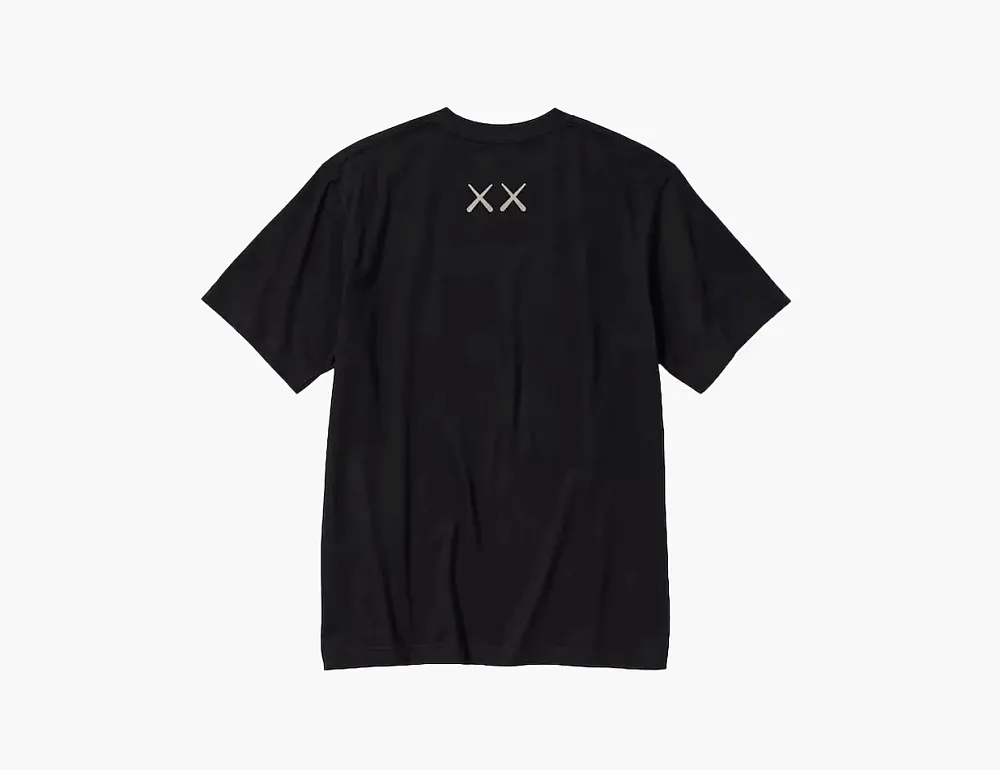 Kaws x Uniqlo Graphic T-Shirt Black