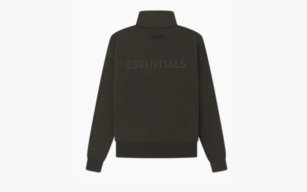 Fear of God Essentials Womens Fullzip Jacket Off Black 