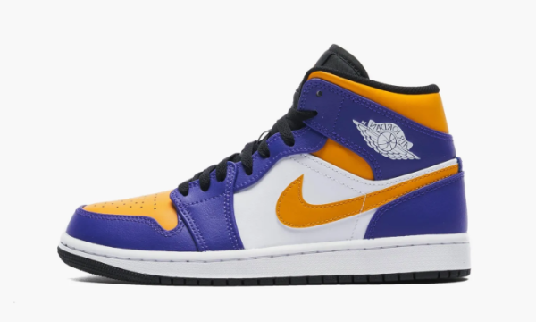 Air Jordan 1 Mid Lakers 2022 
