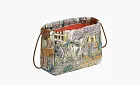 Hermes Silk With Barenia Calfskin Clutch Multicolor