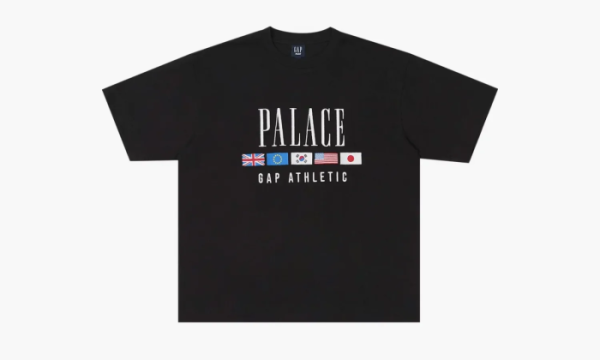 PALACE X GAP Heavy Jersey T-shirt Black 