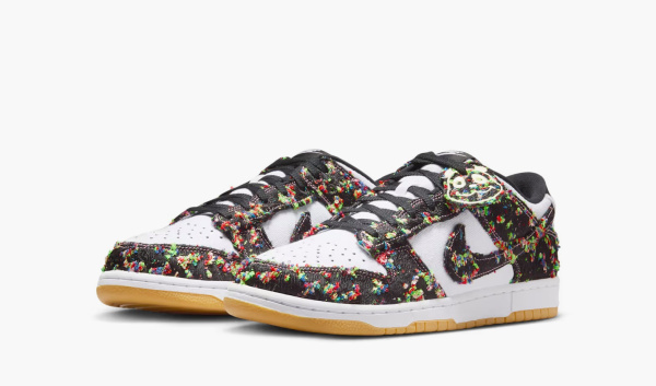 Nike Dunk Low Panda-Monium Pack - White Black Multi-Color 