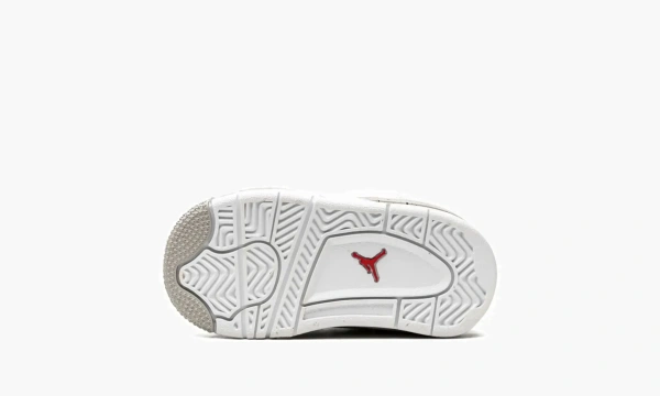 Air Jordan 4 Retro TD White Oreo 