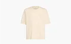 Ami Paris Beige Cotton Ami de Coeur Patch T-Shirt White-Cream