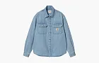Carhartt WIP Harvey Denim Shirt Light Blue