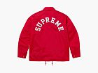 Supreme x Champion Coaches Jacket Red