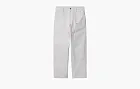 Carhartt WIP Double Knee Pants Basalt White
