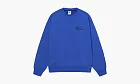 Nike X Stussy Acid Wash Crew Fleece Blue