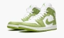 Air Jordan 1 Mid WMNS Green Python 
