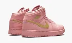 Air Jordan 1 Mid SE GS Coral Gold
