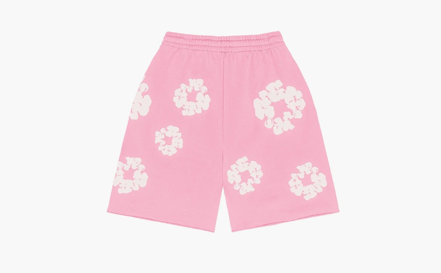 Denim Tears The Cotton Wreath Shorts Pink  Denim Tears The Cotton Wreath Shorts Pink