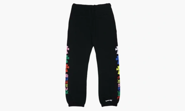 Chrome Hearts Multicolor Cross Sweatpants Black  Chrome Hearts Multicolor Cross Sweatpants Black
