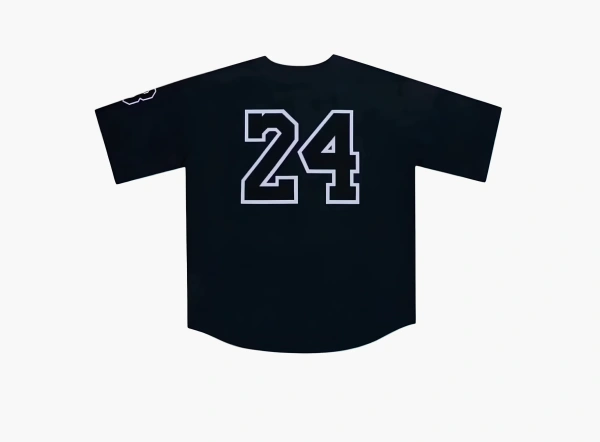 Nike Kobe Bryant Baseball Jersey Black  Nike Kobe Bryant Baseball Jersey Black