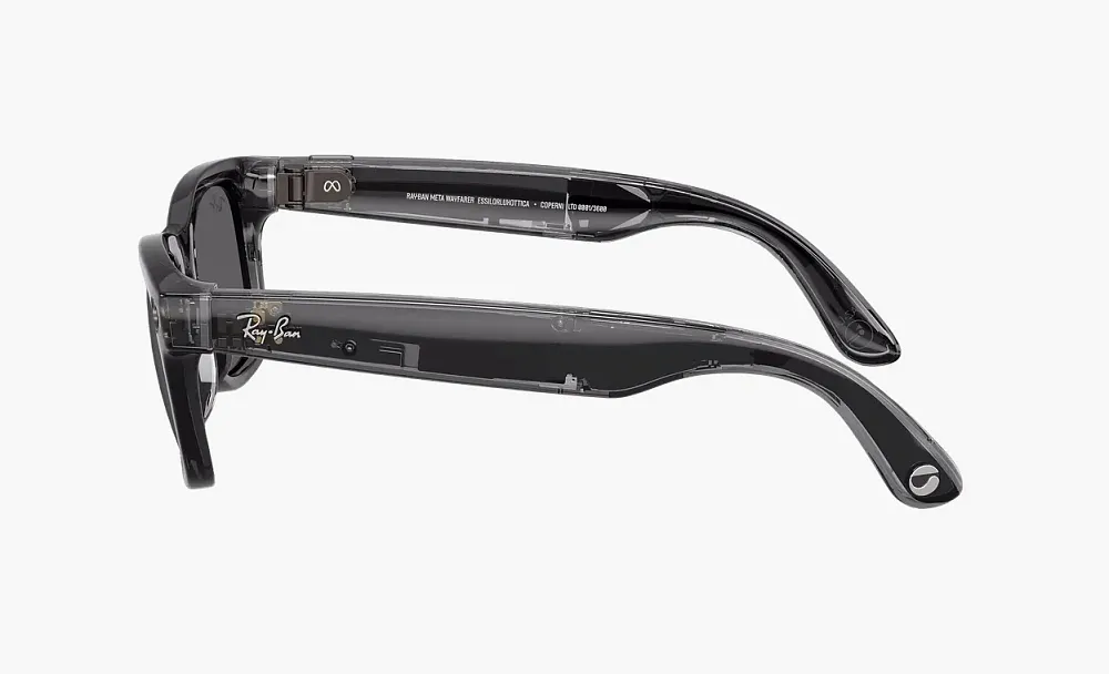 Ray-Ban Meta x Coperni Limited Edition Sunglasses Black / Grey Mirror