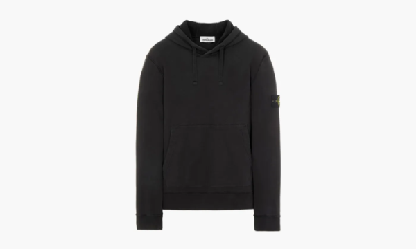 Stone Island Hooded Sweatshirt Black 