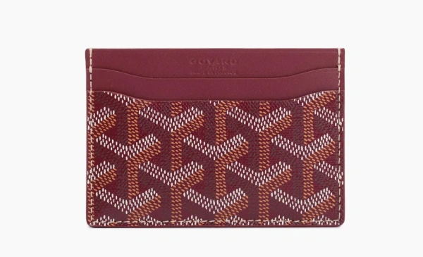  Goyard Saint-Sulpice Card Wallet Sky Red 