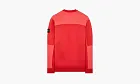 Stone Island Lightweight Cotton Sweatshirt Red