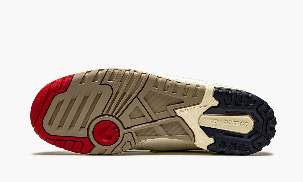 New Balance 550 Aime Leon Dore - White Navy Red