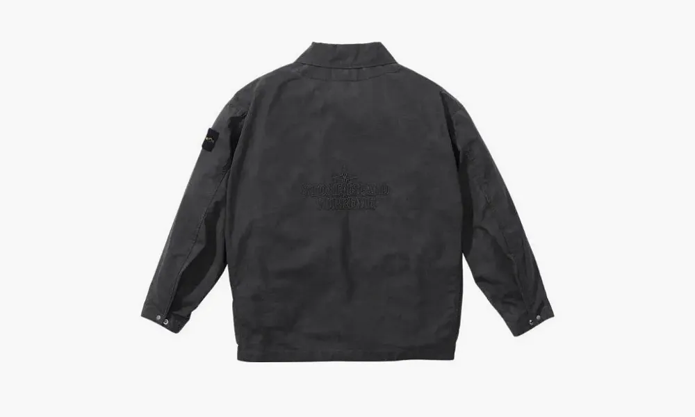 Supreme X Stone Island Jacket Black