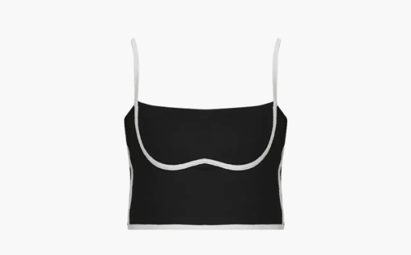 Alo Yoga Airbrush Streamlined Bra Tank Black  Alo Yoga Airbrush Streamlined Bra Tank Black
