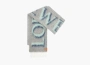 Loewe Scarf In Wool and Mohair Grey/Blue 