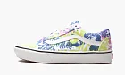 Vans Comfycush Old Skool Platform Tie-dye Yellow