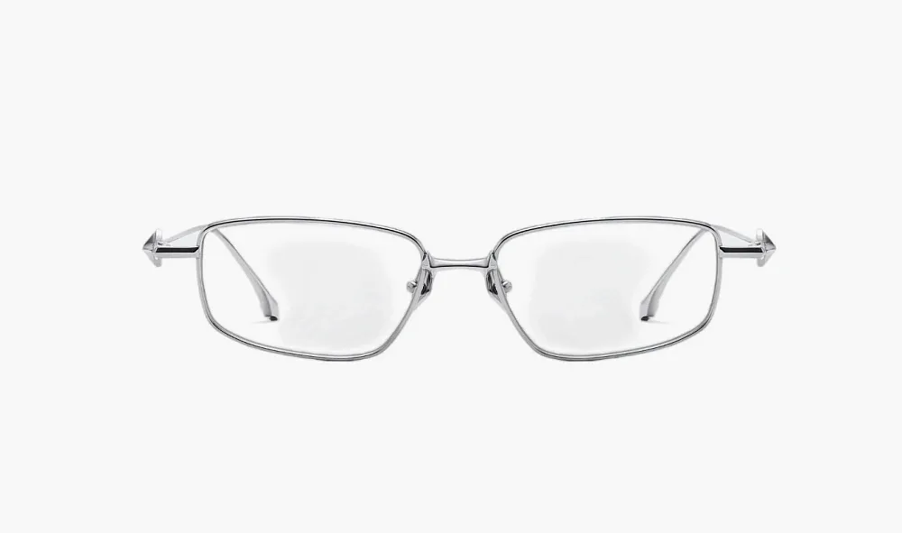 Gentle Monster Saga 02 Sunglasses Silver / Transparent