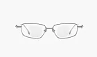 Gentle Monster Saga 02 Sunglasses Silver / Transparent