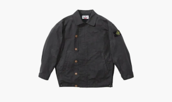 Supreme X Stone Island Jacket Black 