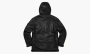 Stone Island X Supreme Hand Painted Hooded Shearling Jacket Black 