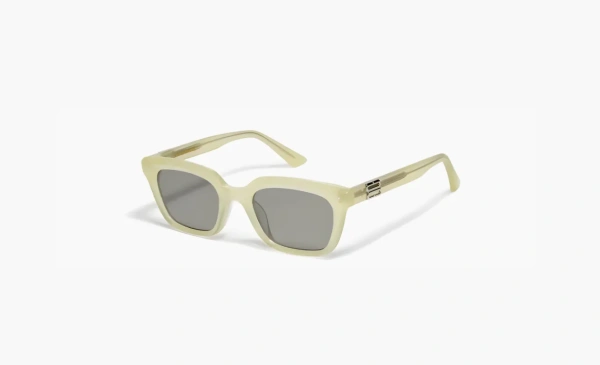 Gentle Monster Square Sunglasses Unisex Yellow 