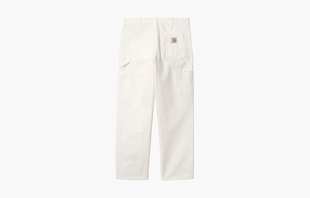 Carhartt WIP Double Knee Work Pants White