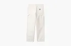 Carhartt WIP Double Knee Work Pants White